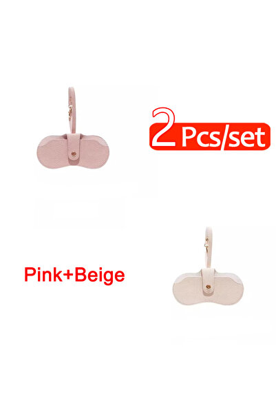 Choice Set 2 Portable Glasses Bag Soft Leather Sunglasses Pouch Slim Fashion ...