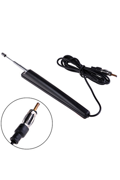 Choice 1 قطعة راديو السيارة المحمولة مكبر للصوت الداخلي للسيارة هوائي هوائي تلسكوبي ل FM و AM 5-s...