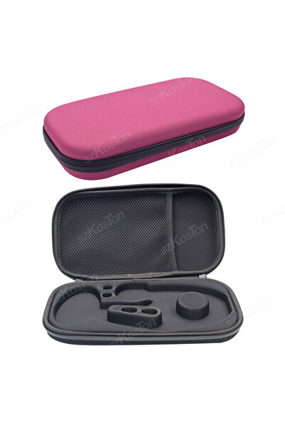 Choice M Pink Stethoscope Storage Box EVA Portable Travel Carrying Case Mesh ...