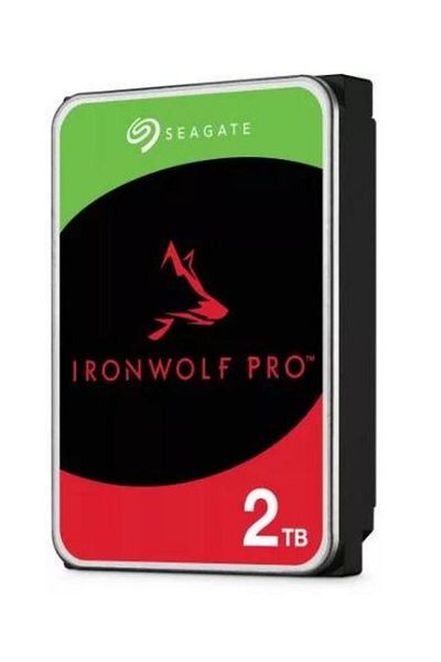 Seagate HDD Server Seagate Ironwolf Pro NAS, 2TB, 256 MB, 7200 RPM, SATA III, 3.5"