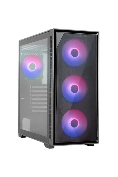 AEROCOOL Carcasa Aerocool Geoflow V2, Middle Tower (Negru)