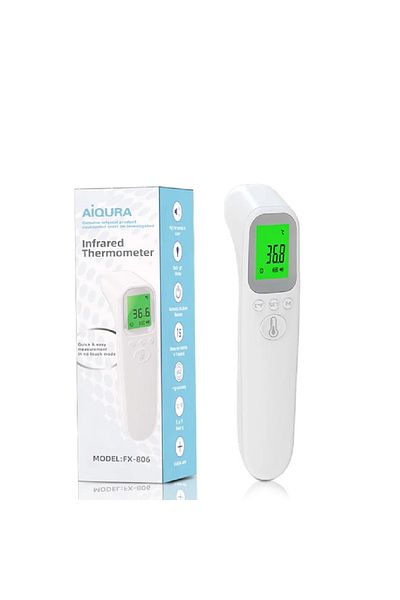 SPEAE White Digital Forehead Thermometer Electronic Contactless Clinical Accuracy Non-contact Body Tempera