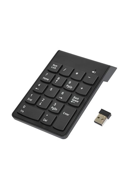 deepartner 2.4G wireless New 18-key USB 2.4G wireless mini numeric keypad /USB Wired numeric keypad, suitable f