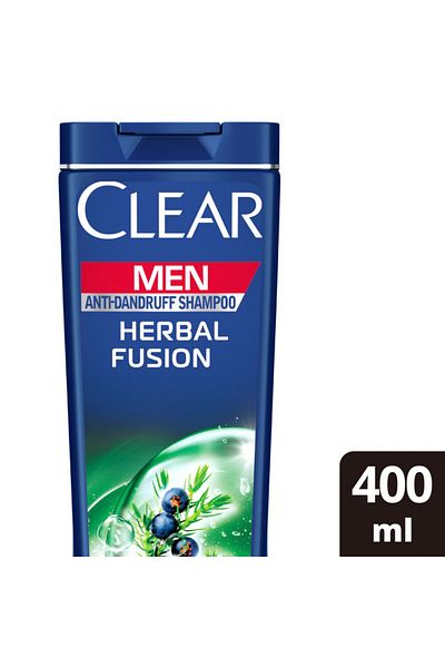 Clear Men Herbal Fusion Anti-Dandruff Shampoo 400 ml