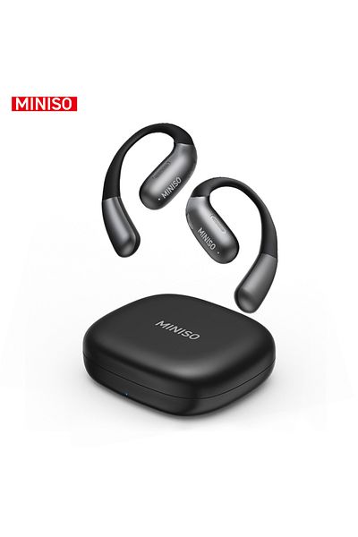 Choice black [AI Translator Earphone]MINISO X28 Wireless Headphones Bluetooth 5.4 HiFi IPX5 Waterproof Spor