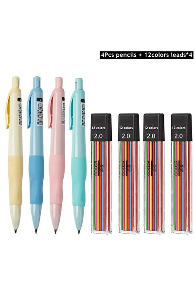 Choice 2.0 pencils set H Cute Dolphin 2mm Mechanical Pencils Set Carpenter Drafting HB Pencil 2.0 mm for Dr
