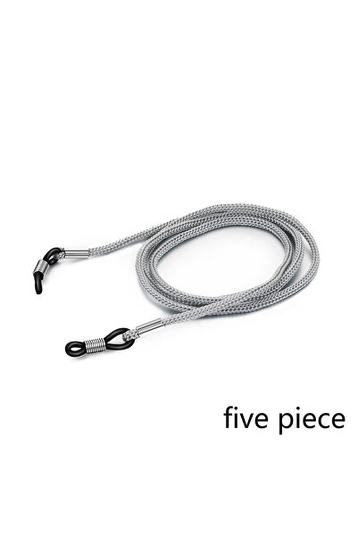 Choice حامل حزام نظارات قابل للتعديل، 5 قطع، حبل نظارات مضاد للانزلاق، سلسلة ...
