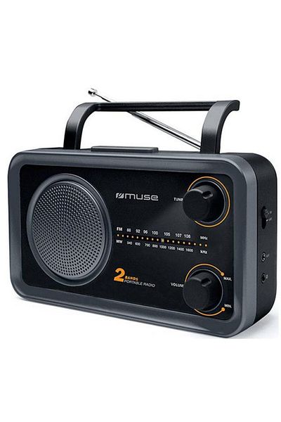 Muse Portable Radio Muse M-068 DS, FM-MW (Black)