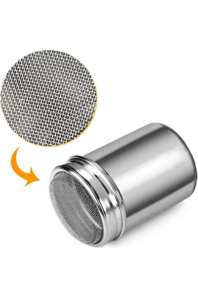 Choice منخل دقيق الكاكاو والقهوة من الفولاذ المقاوم للصدأ مقاس 5 × 7.2 سم، من...