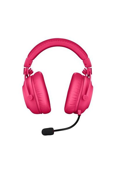 logitech Casti Gaming Wireless Logitech PRO X 2 Lightspeed, Stereo, Jack 3.5mm (Roz)