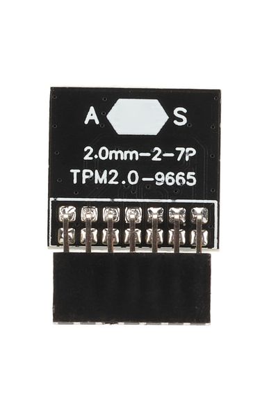 Choice شريحة TPM 2.0 وحدة TPM 2.0 وحدة TPM 2.0 شريحة TPM 14 دبوسًا 2x7P وحدة أمان لشركة ASUS لنظام التشغيل Windows 1.