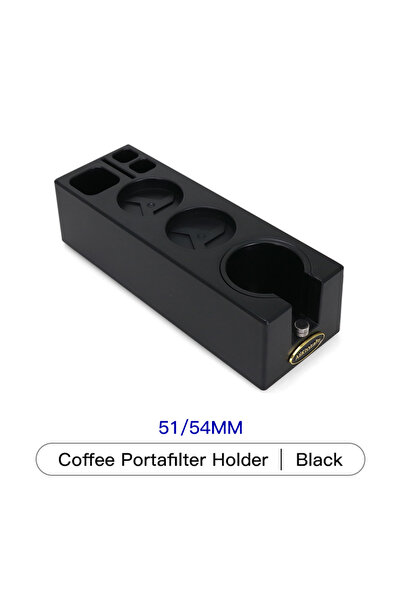 choice2 51MM 54MM Black Coffee Tamping Station Multifunctional Filter Tamper ...