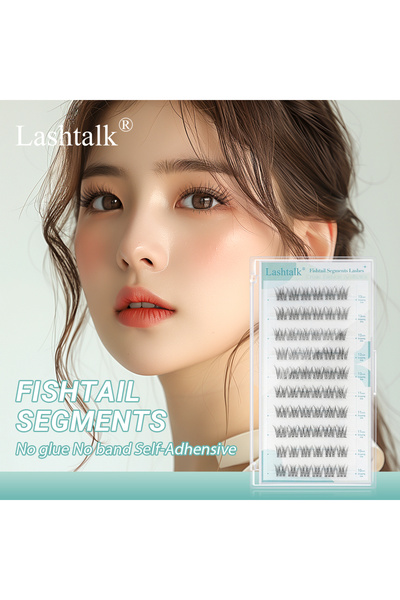 Choice رموش صناعية MIX10-13 مم، 0.07 مم، C، لا شريط، مجموعات، رموش لاصقة ذاتية اللصق، شرائح ذيل السمكة