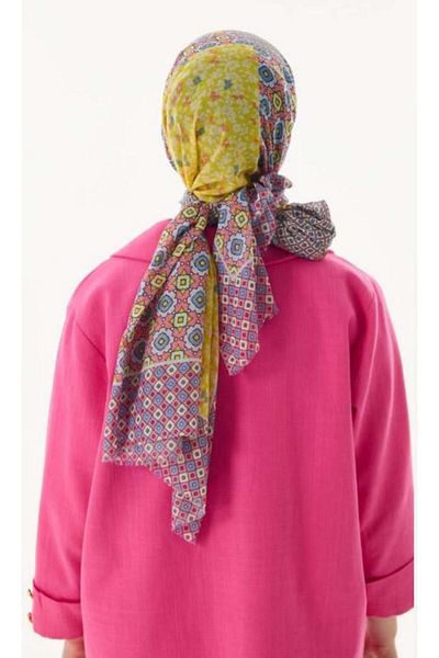 Fenza Patterned Fresh Shawl - F142-06