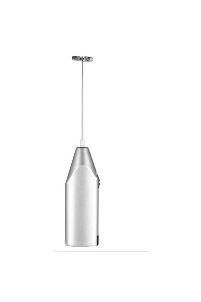 Choice Silver Wireless Milk Foamer Coffee Whisk Mixer Electric Blender Egg Beater Mini Frother Handle Stirr
