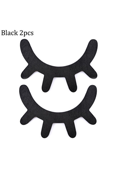 choice2 ملصق حائط خشبي أسود مكون من قطعتين على شكل عيون لطيفة ثلاثية الأبعاد ...