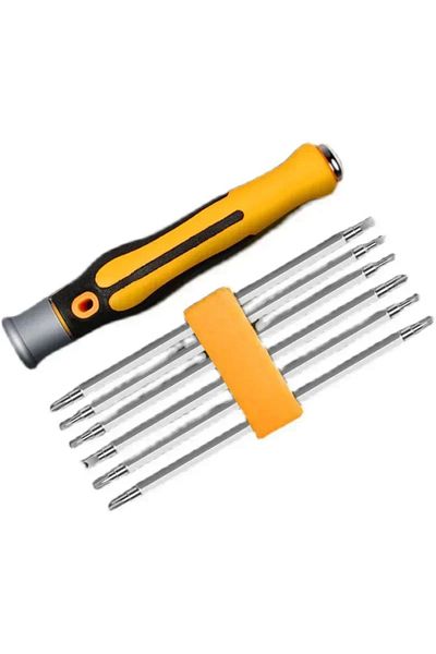 Choice 12 in 1 12 In 1 Screwdriver Set Magnetic Bit Cross Flat Shaped Screwdriver Head Multifunctional Prec