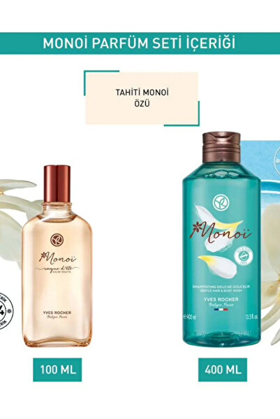 Yves Rocher Yaz Seti 100ml Edt + 400ml Saç Vücut Şampuanı