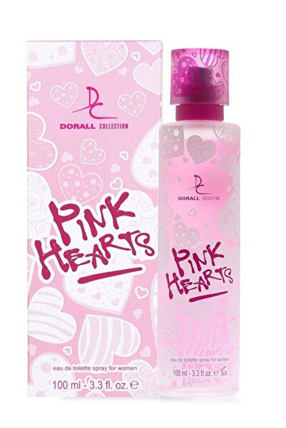 DORALL COLLECTION عطر بينك هارتس أو دي تواليت سبراي 100 مل