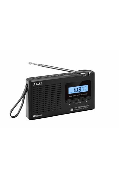AKAI Φορητό ραδιόφωνο Akai APR-600, AM/FM, Bluetooth (Μαύρο)