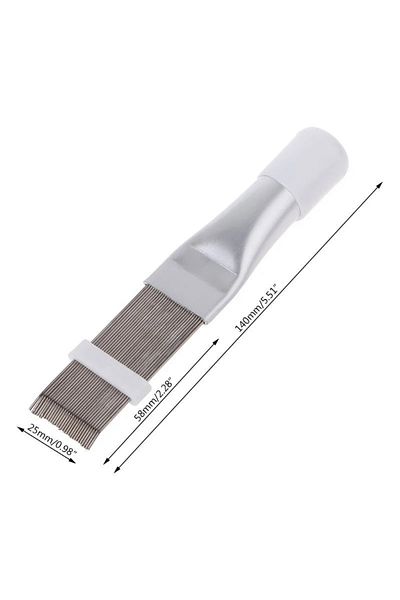 Choice 1Pc 1Pc Stainless Steel Fin Comb Brush Straightener Cleaner Evaporator For Air Conditioner Blade Coo