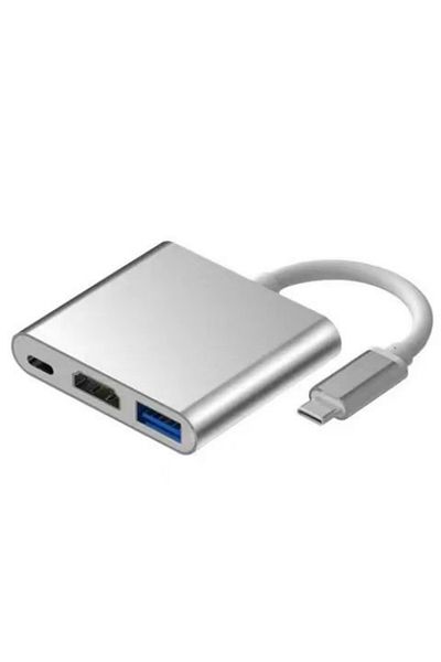 Choice Silver Switch Dock HDMI 4K USB 3.0 Hub Adapter USB C Splitter TV Portable Docking Station for Ninten