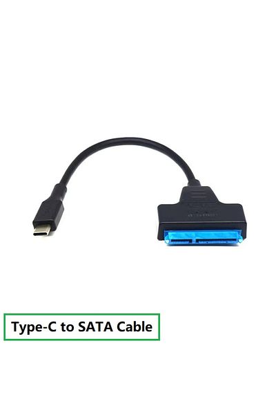 Choice 0.3m Type-c to sata SATA To USB3.0 / TypeC Cable For 2.5 Inch External HDD SSD Hard Drive SATA 3 22