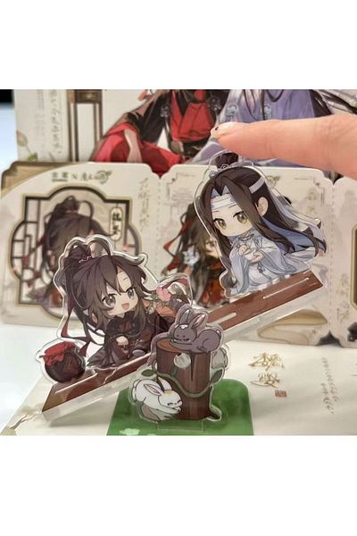 Choice A New Hot Anime Mo Dao Zu Shi Acrylic Teeterboard Wei Wuxian Lan Wangji Creativity Seesaw Desktop D.