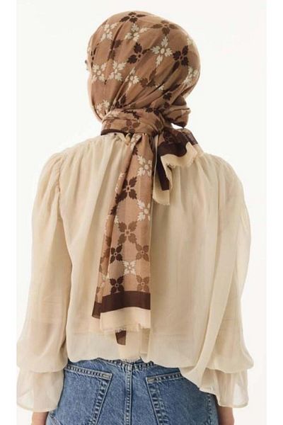 Fenza Patterned Fresh Shawl F124-06