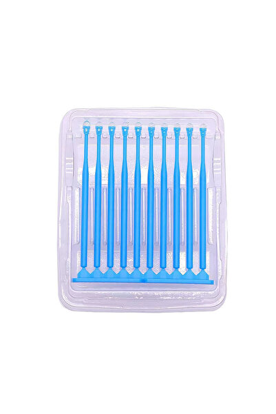 Choice 10 قطع من أطراف لاصق الأسنان من PIORPOY باللون الأزرق، أعواد لاصقة لطب...