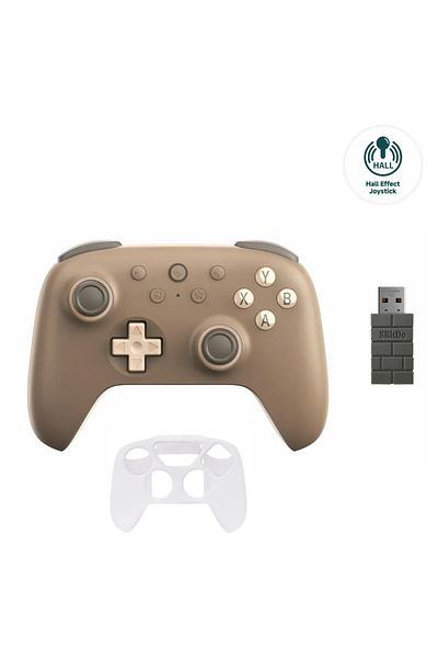 Choice Brownie With Case 8bitdo Ultimate 2c Wireless Gaming Controller For Pc, Windows 10, 11, Steam Deck,