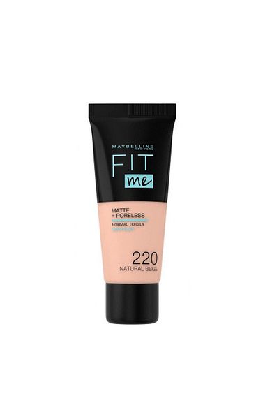 Maybelline New York Rtěnka na nehty Maybelline FIt Me Matte Poreless Matte, 220 Natural Beige, 30 ml