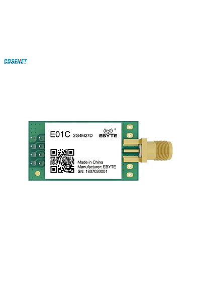 Choice 2.4G RF Wireless Module Si24R1 CDSENET E01C-2G4M27D 27dbm 4Km Antenna High Power SMA-K DIP Ci24R1...