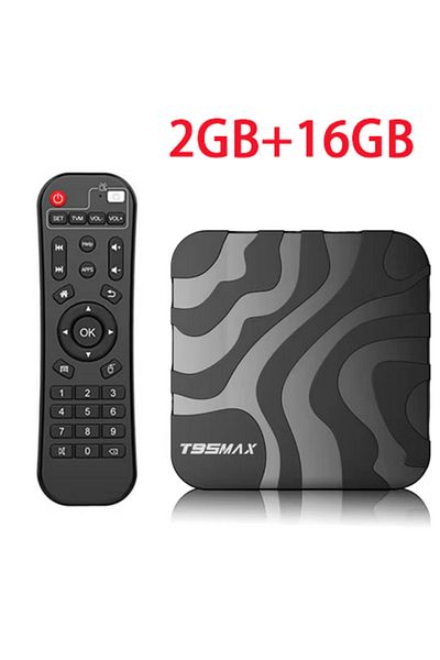 Choice Eu Plug 2gb 16gb T95 Max Android Tv Box Ultra Hd 8k Allwinner H618 Wifi5g Set-top Box Support Goog