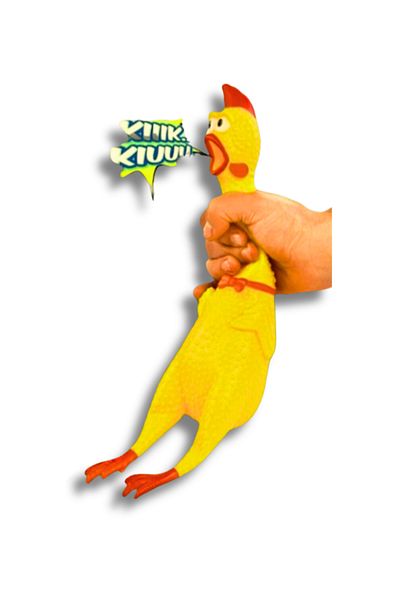 Patili Avm Sounding Chicken Cat Dog Toy 30 cm