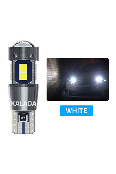 Choice7 قطعتان من مصابيح LED T10 W5W فائقة السطوع باللون الأبيض، 2/4/6/810 قط...