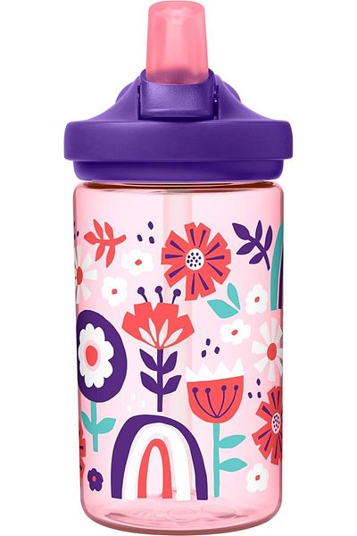 Camelbak - EDDY PLUS KIDS BOTTLE 400ML FLORAL COLLAGE SPRING SUMMER LE