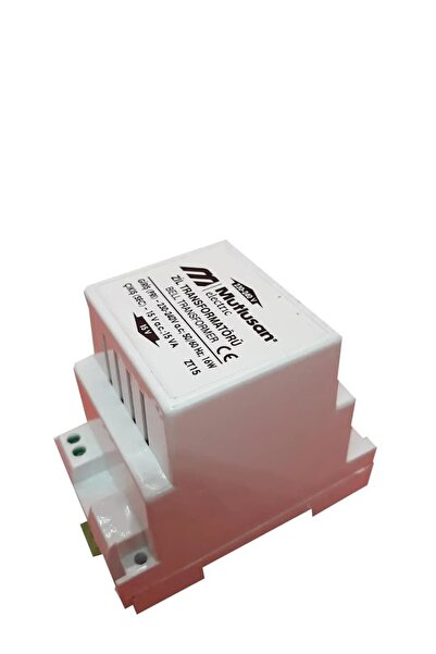 Mutlusan Zil Trafosu 15 Volt 15 Watt Raylı Trafo