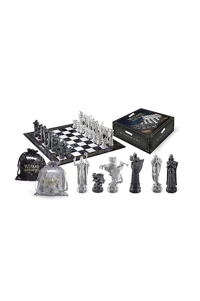 Miniso Black Harry Potter Anime Figure A Set Wizard Chess Figure Board Game Action Figure Desk Ornament Chi