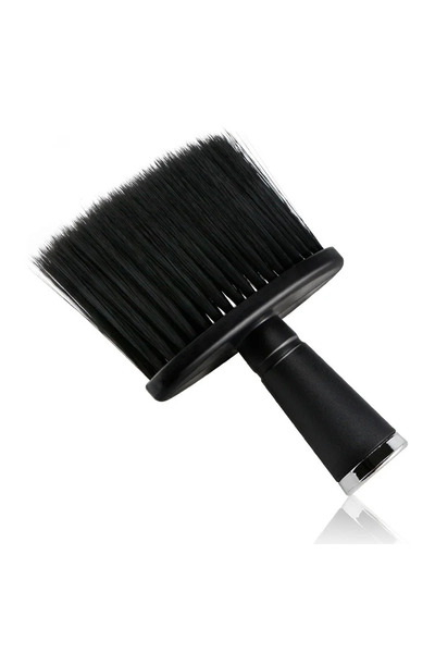 Choice فرشاة تنظيف شعر الوجه والرقبة الناعمة الاحترافية باللون الأسود والفضي،...