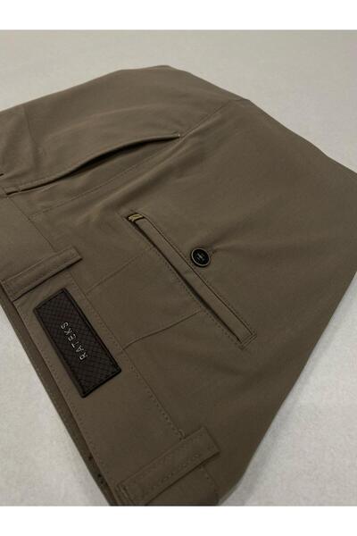 RATEKS Summer Comfortable Style Fabric Pants with Side Pockets