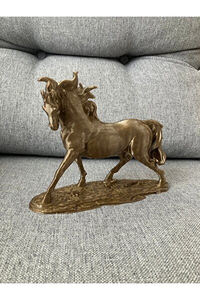 Home Bronz Gold At Büstü