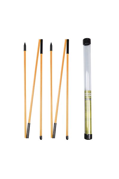 Choice Orange 6 Colors Golf Alignment Sticks Collapsible Golf Practice Rods Putter Green Trainer Tools Golf
