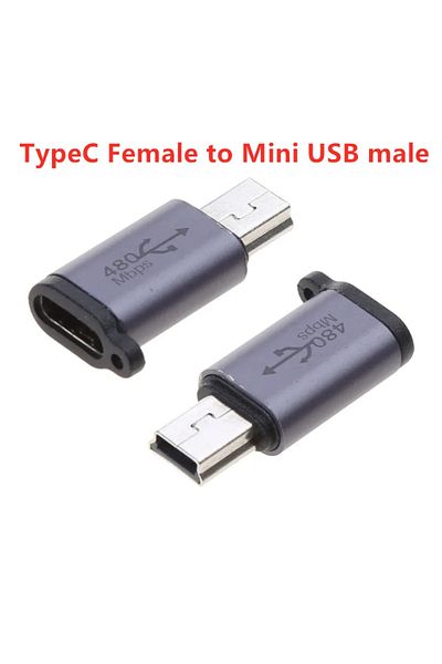 Choice نوع C إلى USB صغير VIKEFON نوع C أنثى إلى Micro USB/نوع أنثى إلى Mini USB/ميكرو USB أنثى إلى Ty