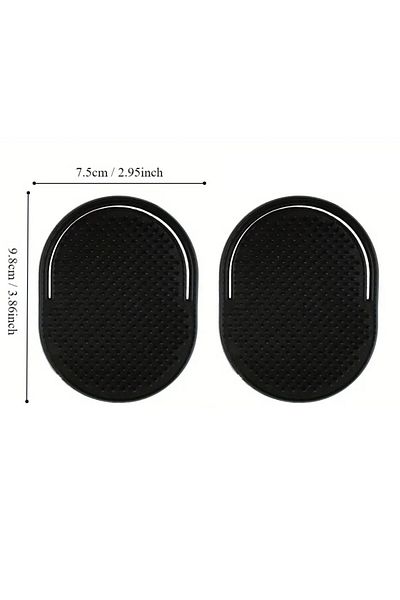 Choice 2black1 2pcs Multifunctional Pocket Hair Brush Small Light Palm Grip Comb Massage Brush Comb For Man