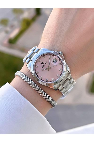 Daniel Klein Steel Cord 30 Mt Water Resistant Women's Wristwatch + Bracelet BDK.1.10629