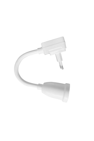 Choice EU plug-E27 E27 Direct Plug in Swivel Head E27 Socket Bulb Holder with Switch EU Plug LED Table Lamp