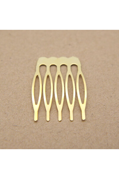 Choice Gold 5 teeth 10pcs 5 6 8 10 Teeth Metal Hair Comb Brass For Clip Women...