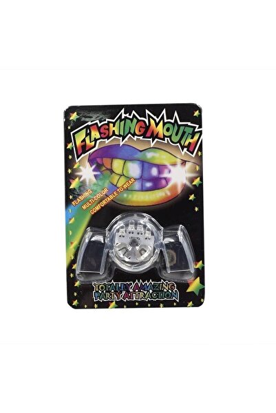 Choice 1 قطعة 1 قطعة واقي فم وأسنان LED وامض يضيء الأسنان وشبكات الأسنان LED وامضة قطعة الفم للأسنان