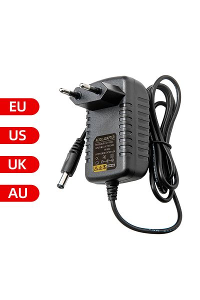 Choice Eu Plug Power Adapter Ac 100-240v Input Dc Output Supply Charger Eu/us/uk/au 12v Universal Adapter C